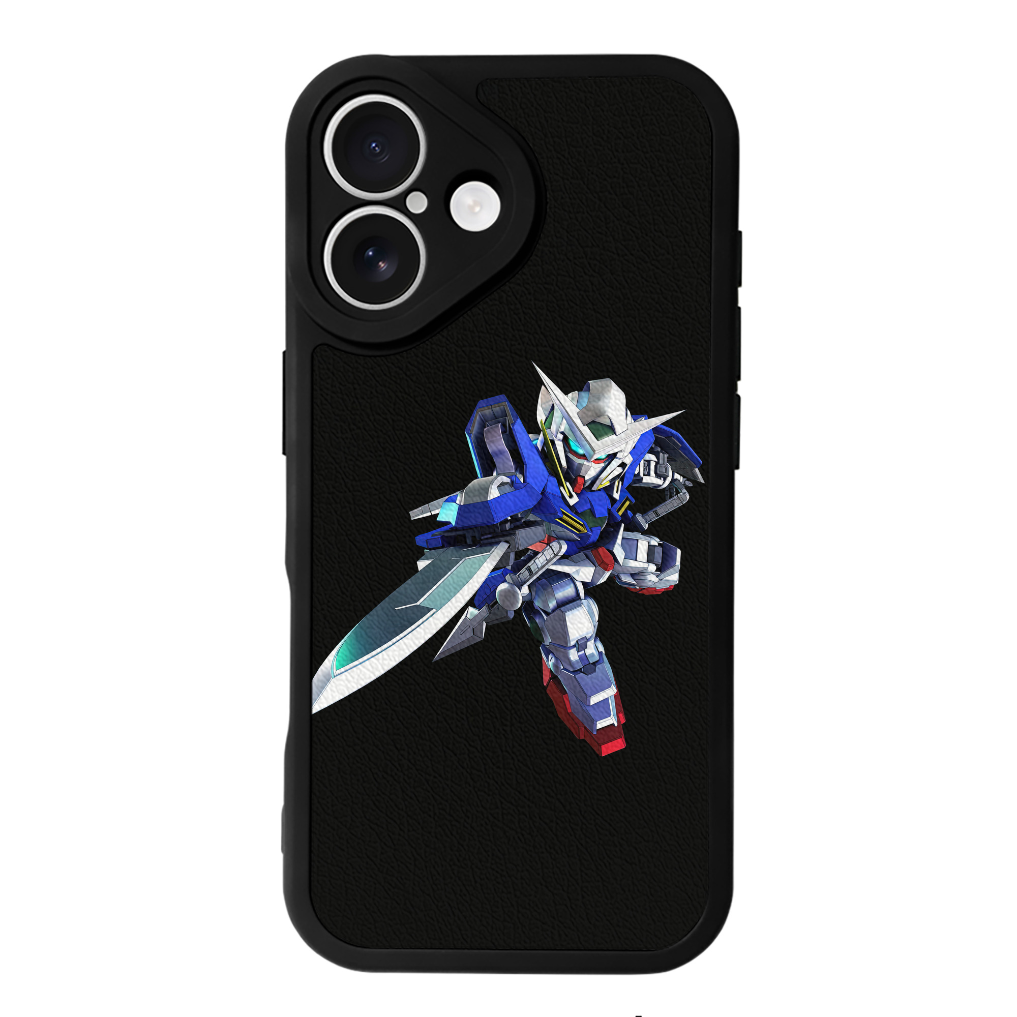 （画像用） 機動戦士ガンダム Mobile Suit Gundam 【iPhone 16シリーズ対応】シリコンスマホケース（レザー調） 材質：シリコン